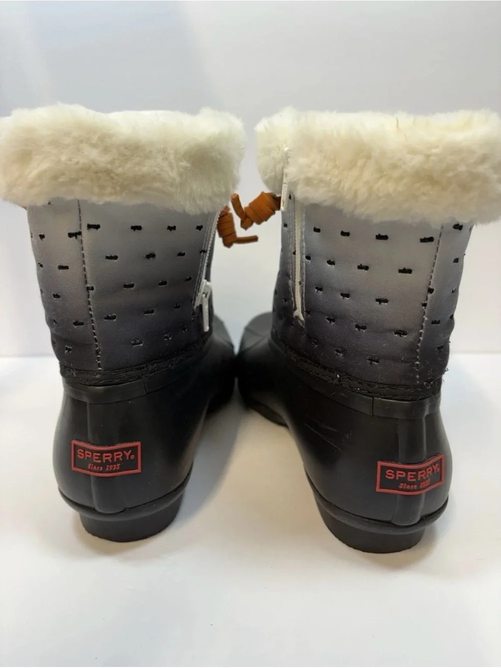 Sperry Women's Saltwater Shibori duck boots